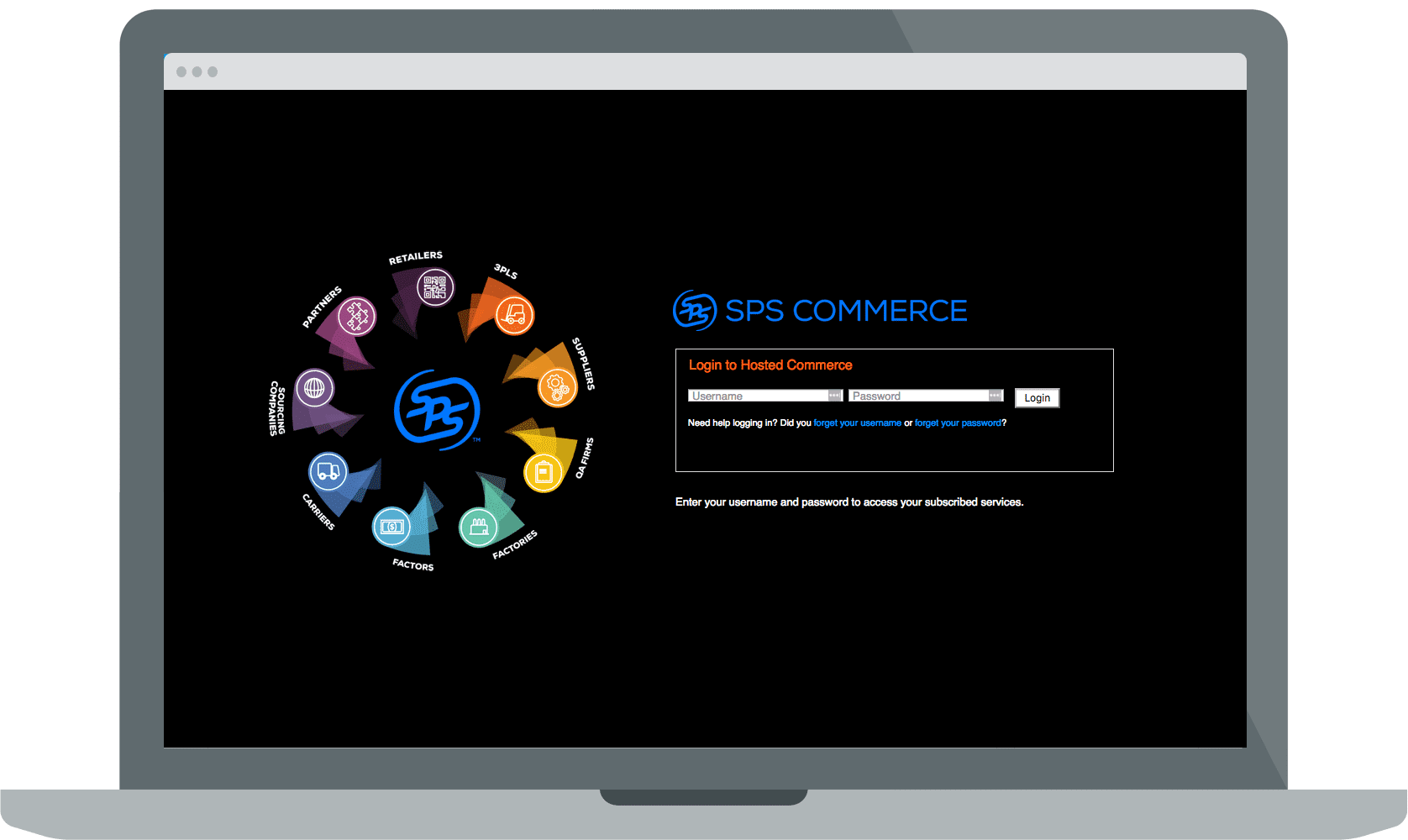 SPS Commerce WebForms登錄（SPS Portal登錄）
